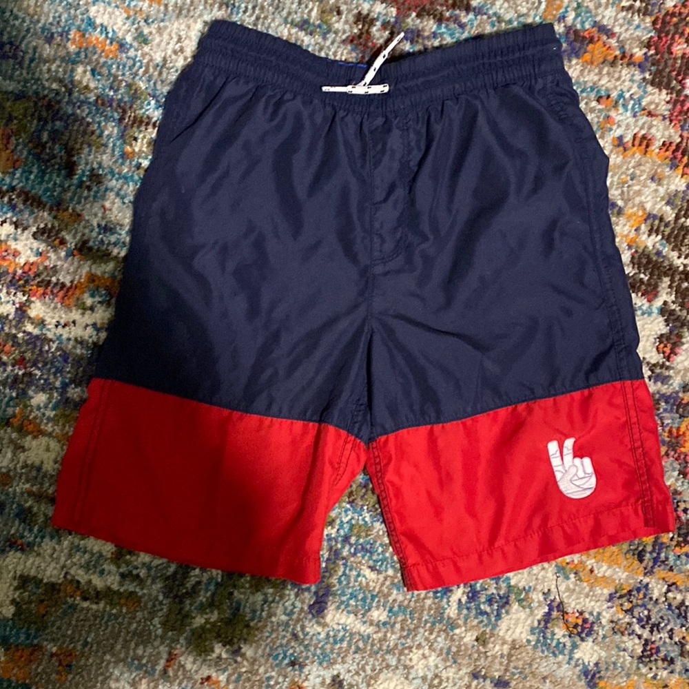 Old Navy boys swim trunks